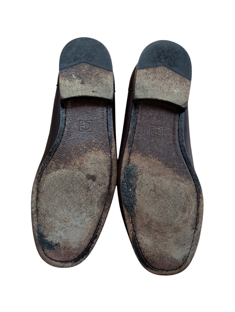 Cole Haan Brown Burgundy Penny Loafers Men's Size 13 - Picture 7 of 11